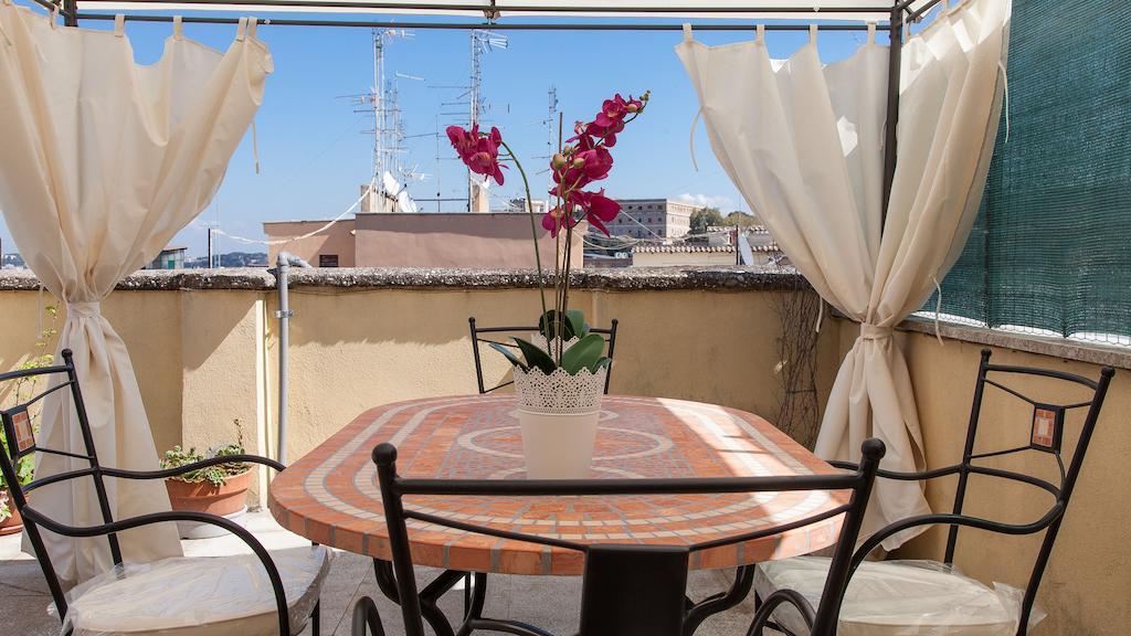 Rental In Rome Vatican View Terrace Kamer foto