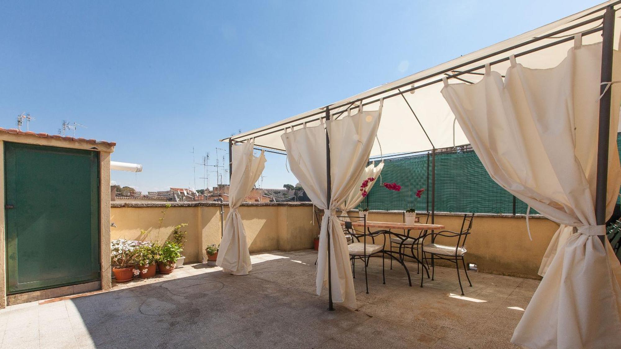 Rental In Rome Vatican View Terrace Buitenkant foto